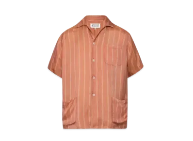 Maison Margiela Regimental Stripe Shirt "Pink"