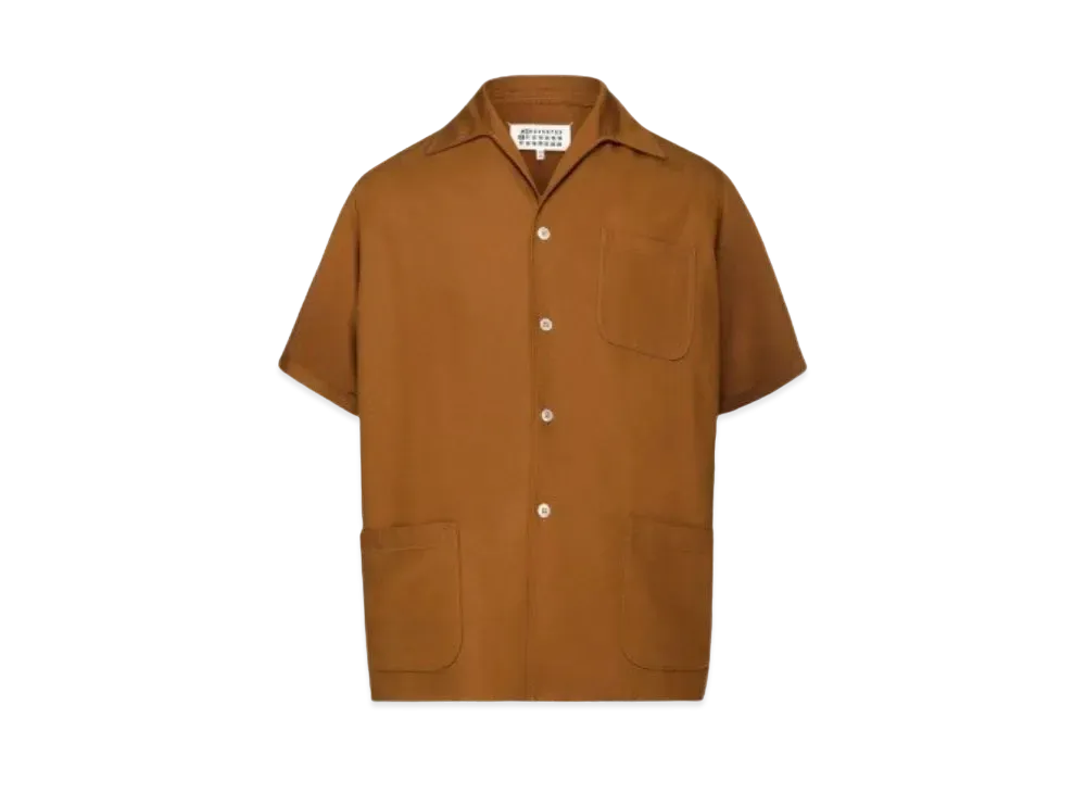 Maison Margiela Rayon Twill Shirt "Beige"