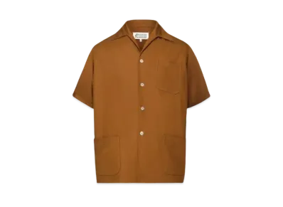 Maison Margiela Rayon Twill Shirt "Beige"