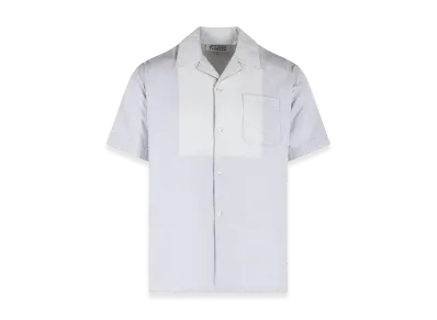 Maison Margiela Cotton Shirt With Bowling Collar "Gray"