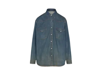 Maison Margiela Americana Wash Shirt "Vintage Blue"