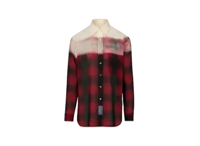 Maison Margiela Pendleton Contrast Shirt "Red/Black"