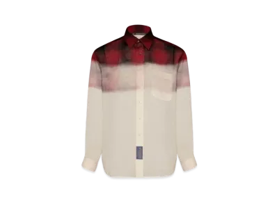 Maison Margiela Pendleton Contrast Shirt "Red/Black"