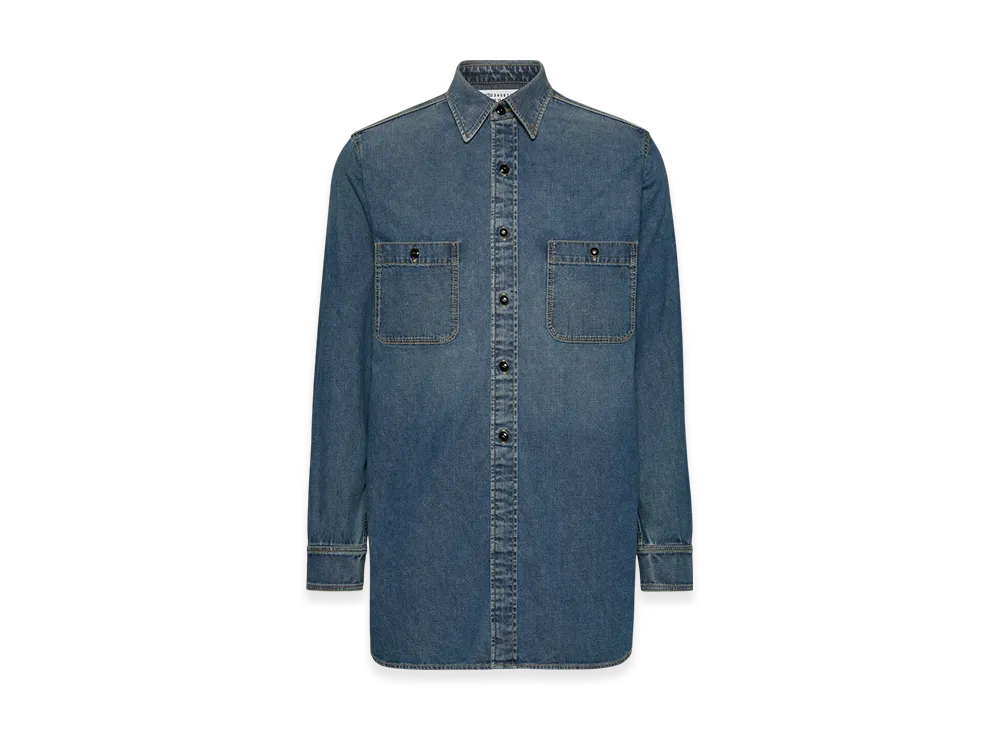 Maison Margiela Men's Denim Shirt "Blue"
