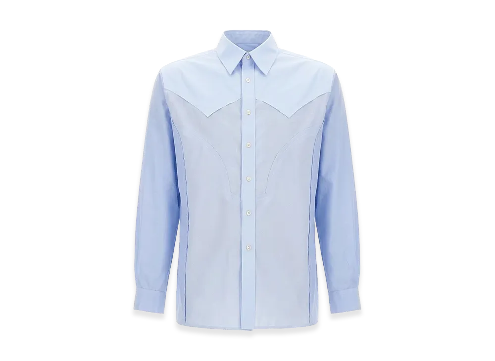 Maison Margiela Cotton Shirt "Light Blue"