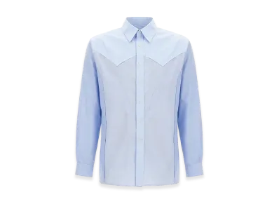 Maison Margiela Cotton Shirt "Light Blue"