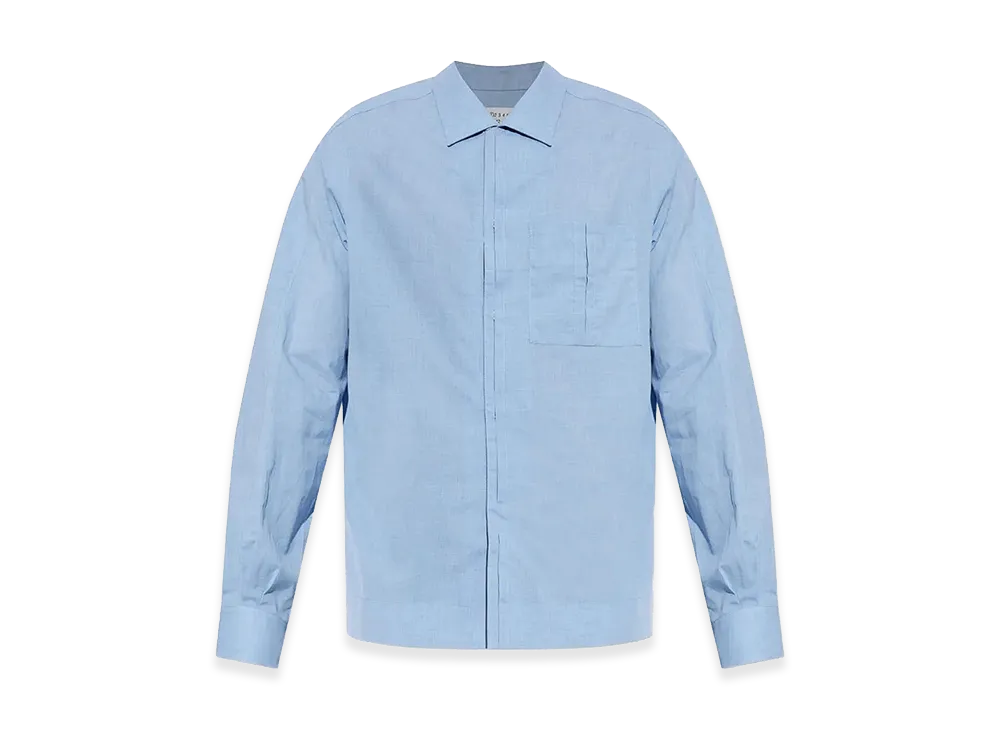 Maison Margiela Long Sleeved Pocket Shirt "Blue"