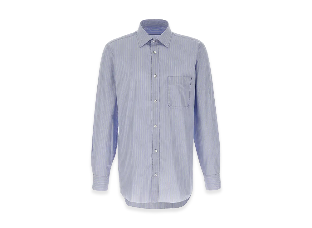 Maison Margiela Striped Shirt "Light Blue"