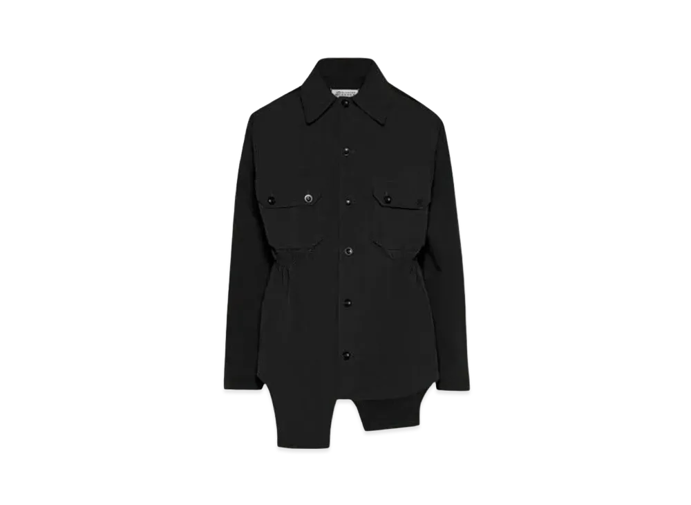 Maison Margiela Hard Nylon Shirt "Black"
