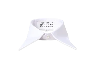 Maison Margiela Cotton Poplin Collar "White"