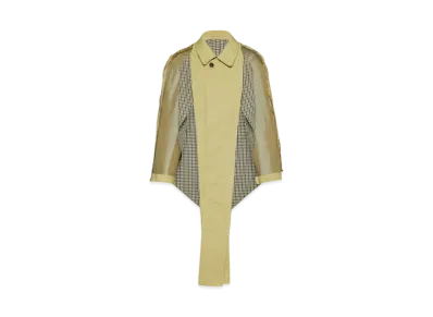 Maison Margiela Men's Decortique Trench Scarf "Pink Beige"