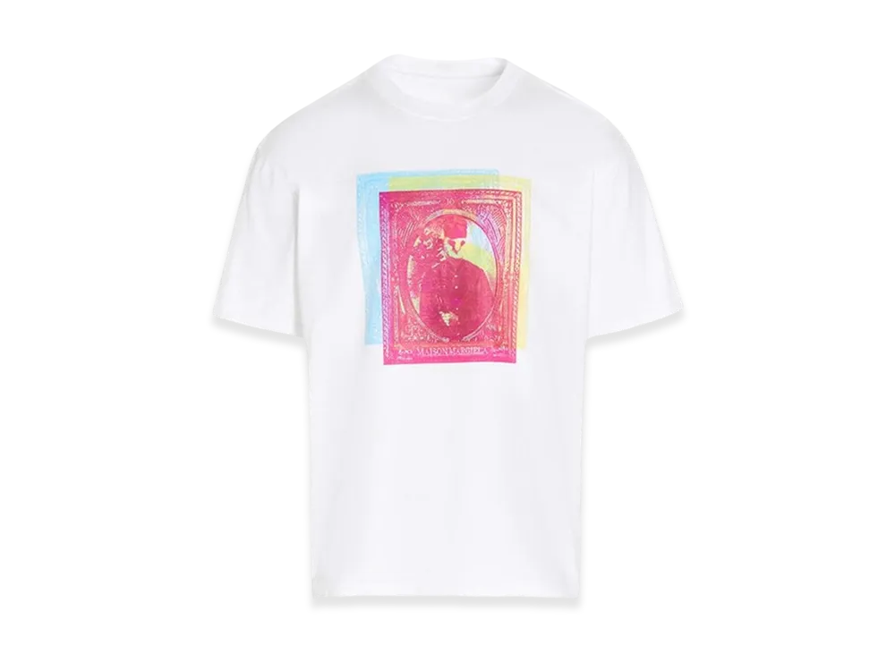 Maison Margiela Graphic Printed Short Sleeve T-Shirt "White"