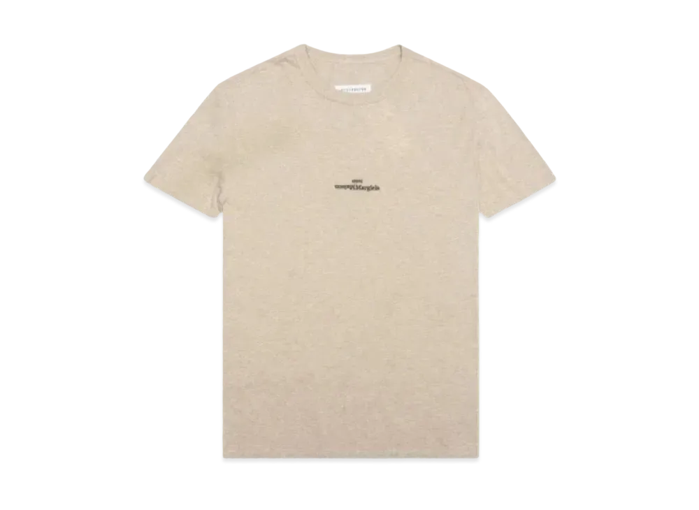 メゾンマルジェラ リバースロゴTシャツ "ベージュ" S50GC0659S23984114M
