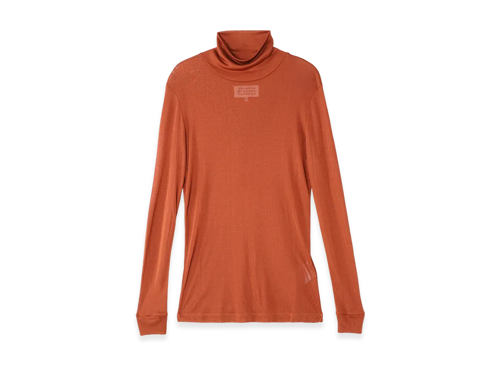 Maison Margiela High-Neck Cutsew "Brown"