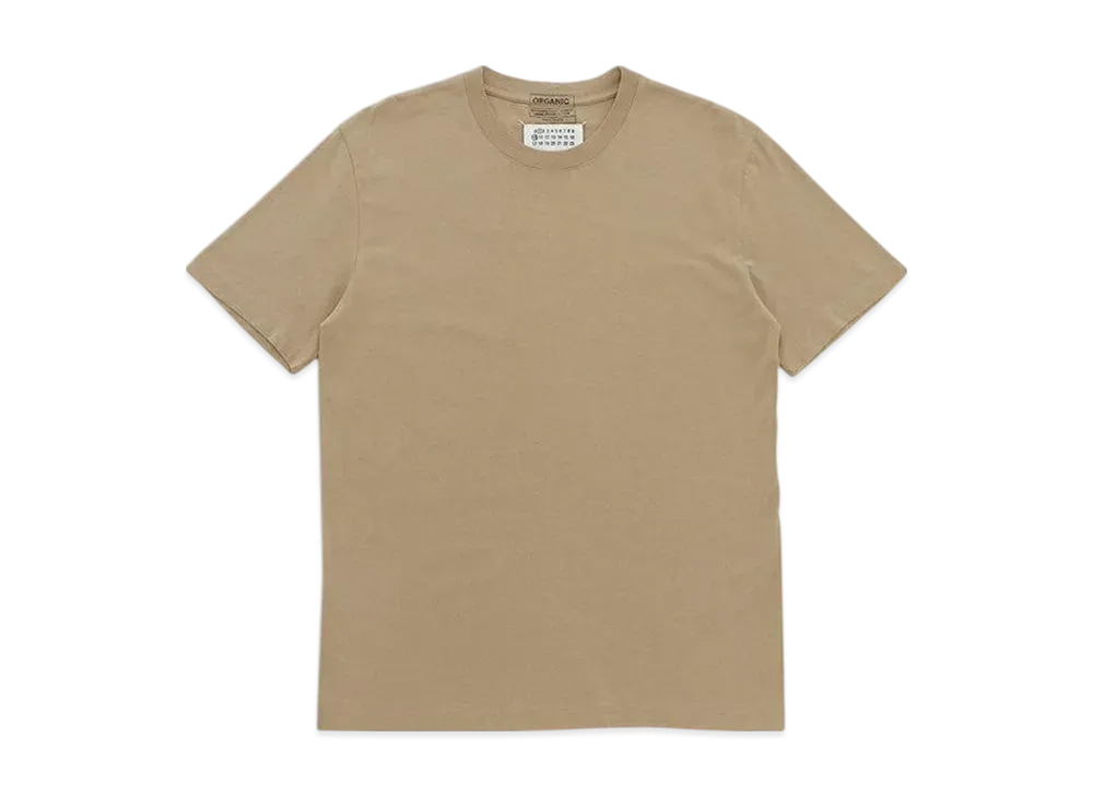 Maison Margiela Men's Crew Neck Pack T-Shirt Set Of 3 "Beige/Fawn/Camel"