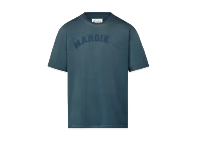 Maison Margiela Logo Heavy Jersey T-shirt "Blue"