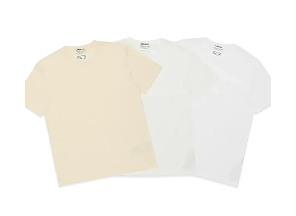 Maison Margiela Pack T-Shirts Set Of 3 "White"