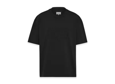 Maison Margiela Men's Embroidered Logo T-Shirt "Black"
