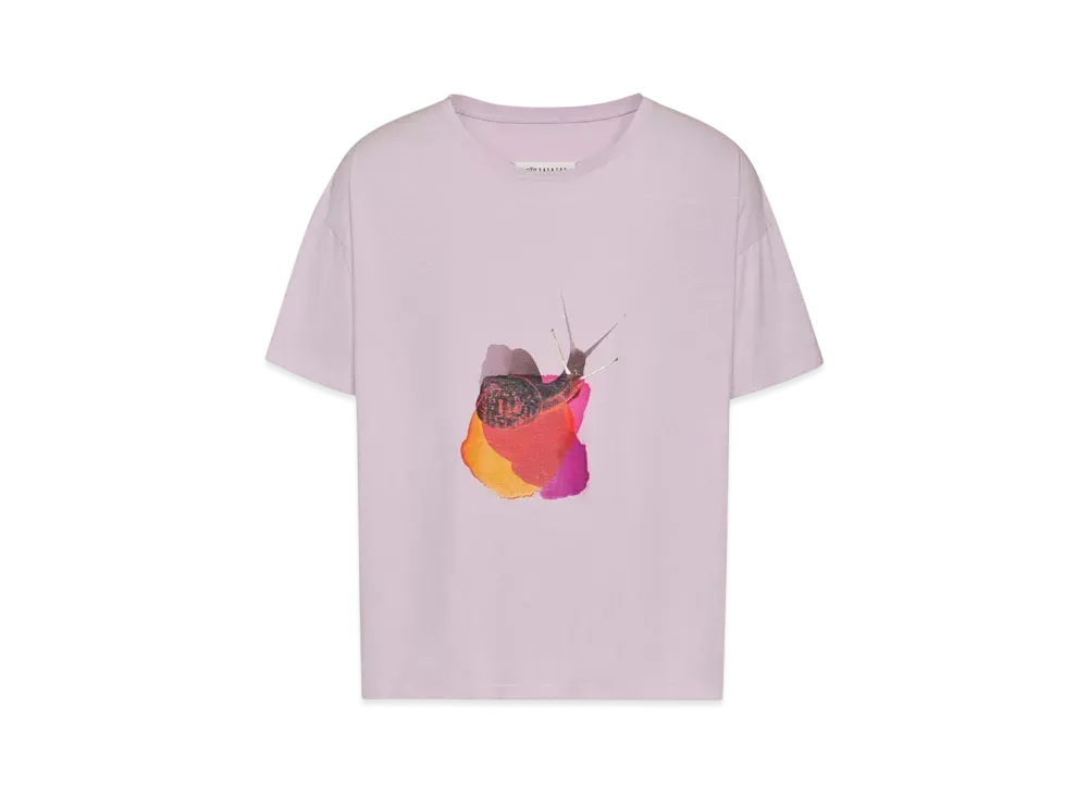 Maison Margiela Men's Snail T-Shirt "Lavender"