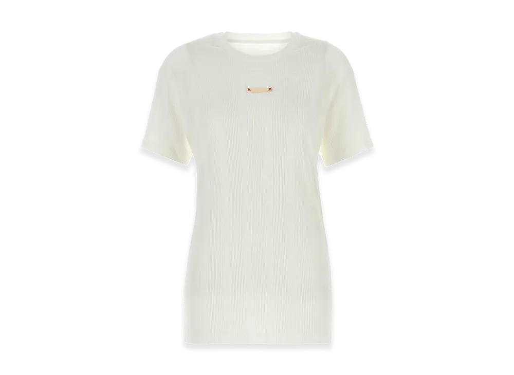 Maison Margiela Women's Cotton Blend T-Shirt "White"