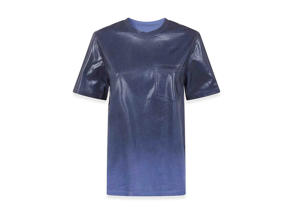 Maison Margiela Women's Funded T-Shirt "Blue"