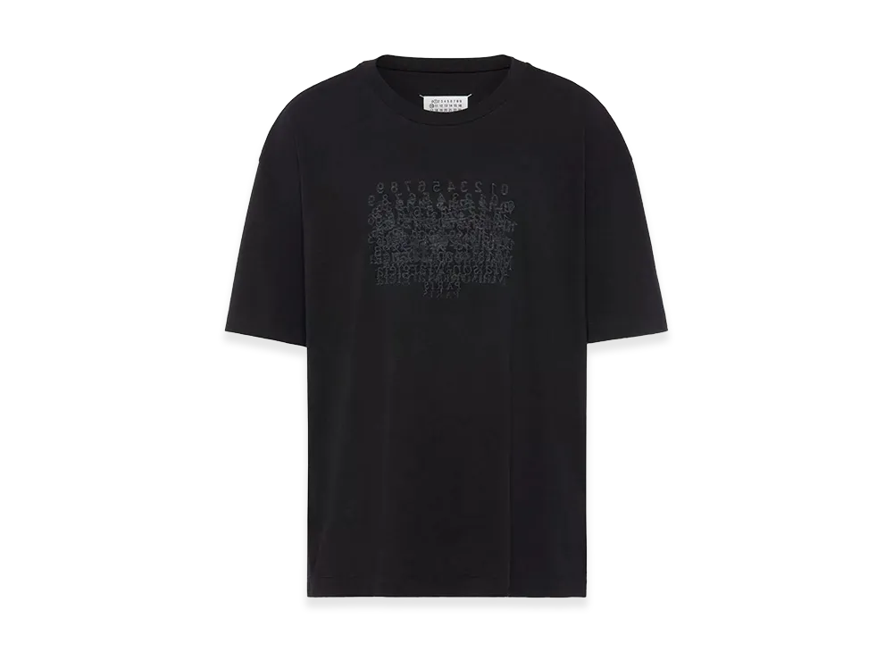 Maison Margiela Cotton T-Shirt With Logo "Black"