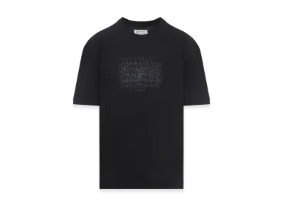 Maison Margiela Embroidered Cotton T-Shirt "Black"