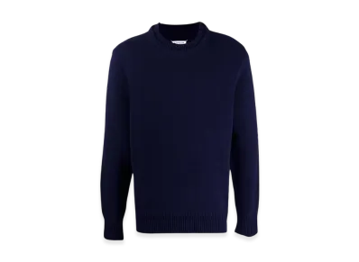 Maison Margiela Elbow Patch Sweater "Navy"