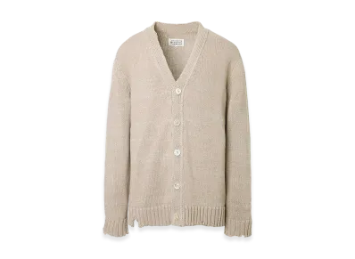 Maison Margiela Destroyed Cardigan Beige "Beige"