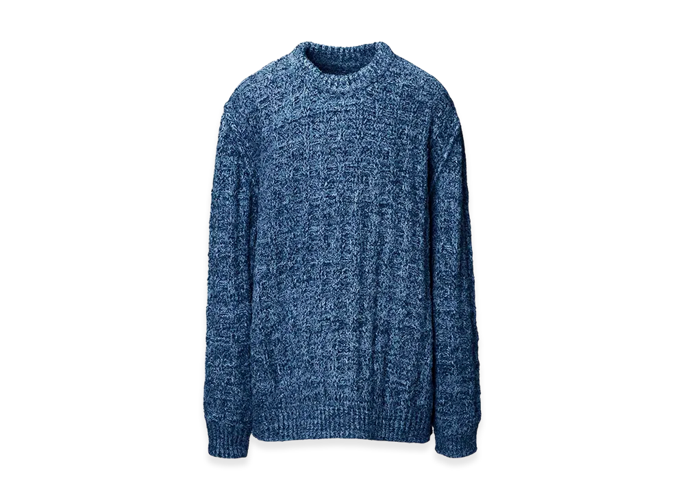 メゾンマルジェラ クルーネック ニット "ダークブルー" S50GP0302S18151002F