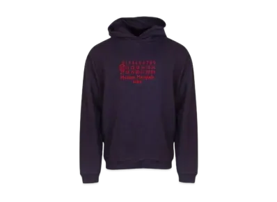 Maison Margiela Embroidered Numbers Logo Hoodie "Navy"