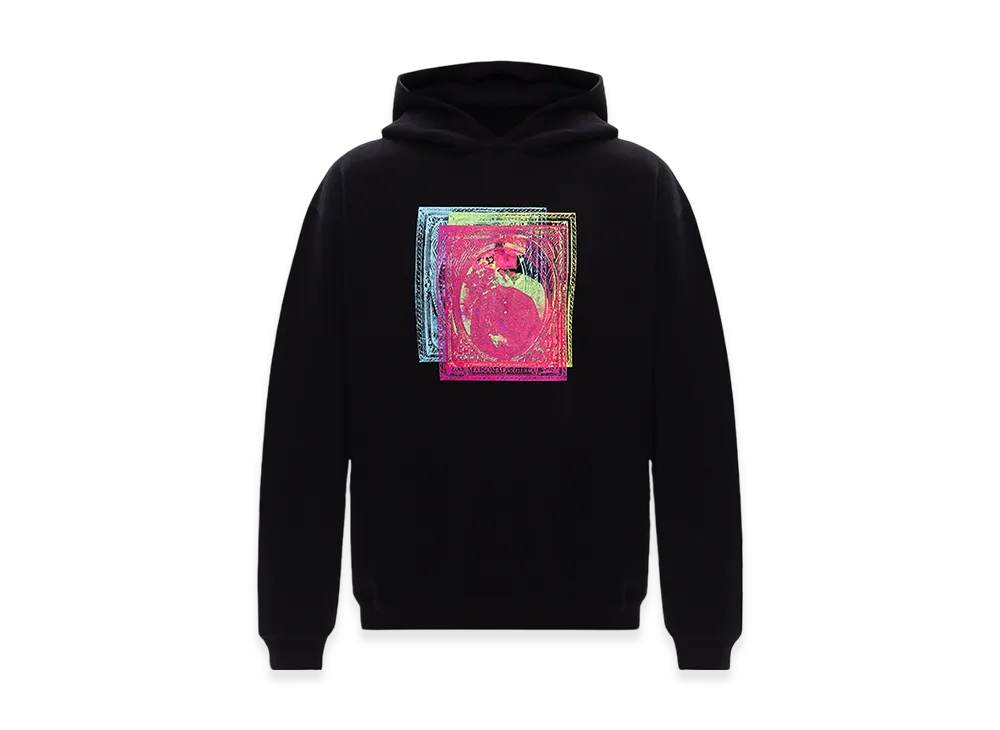 Maison Margiela Stamp Printed Hoodie "Black"
