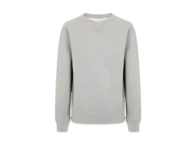 Maison Margiela Crewneck Cotton Sweatshirt "Gray"