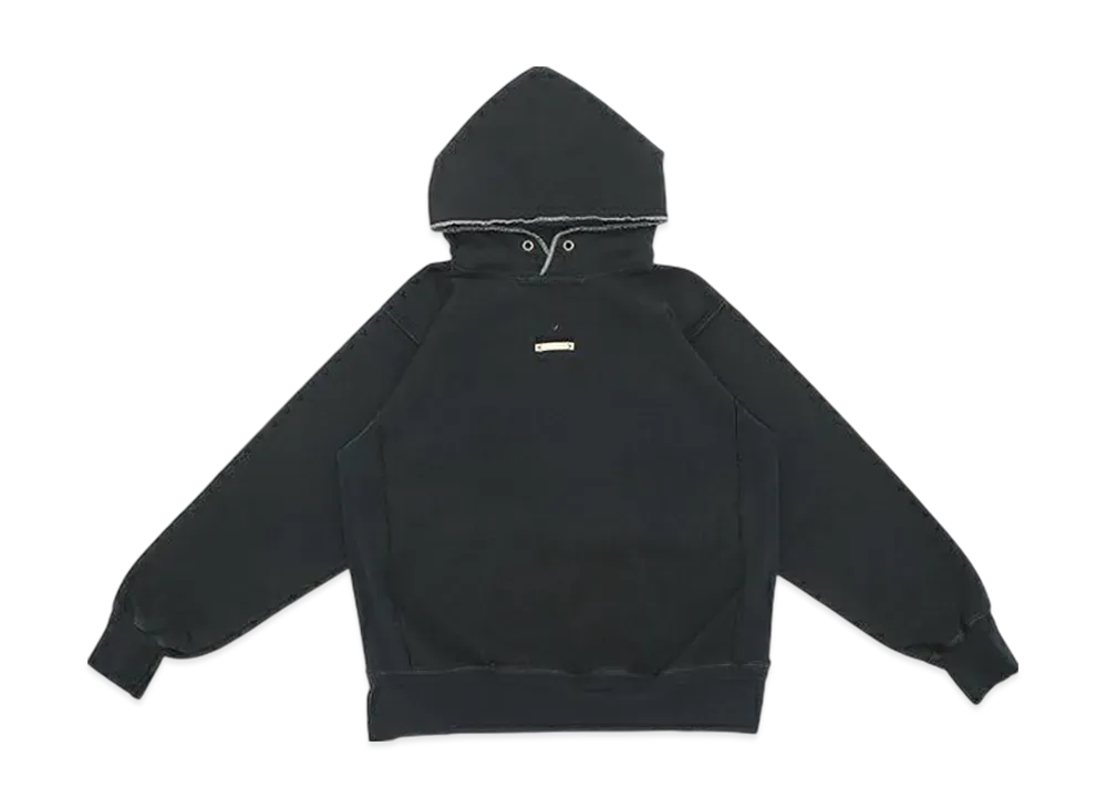 Maison Margiela Weathered Hooded Sweatshirt "Black"
