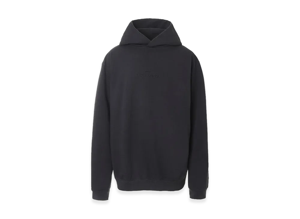 Maison Margiela Reverse Logo Embroidery Sweatshirt Hoodie "Black"