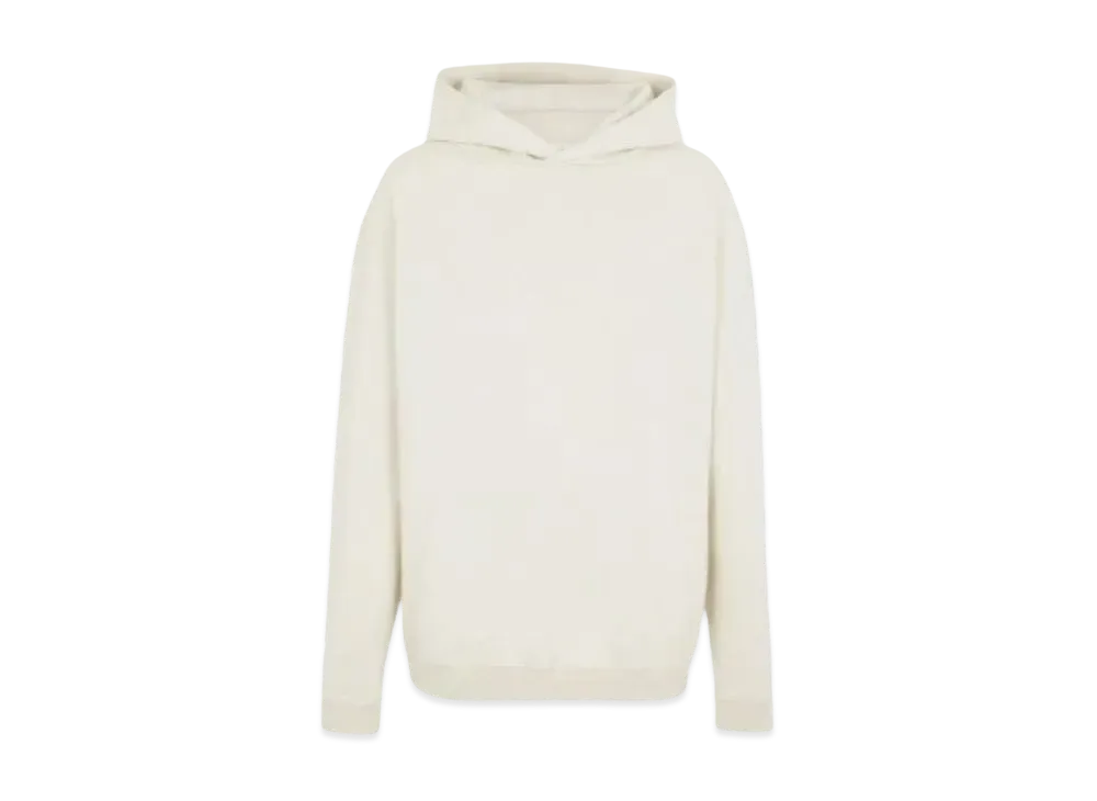 Maison Margiela Upside Down Embroidered Logo Hoodie "Ivory"