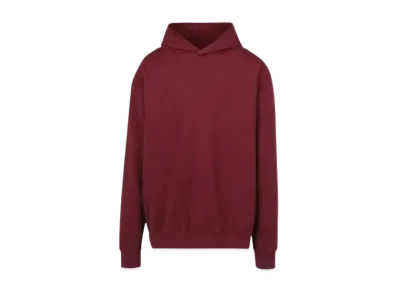 Maison Margiela Logo Hooded Sweatshirt "Bordeaux"