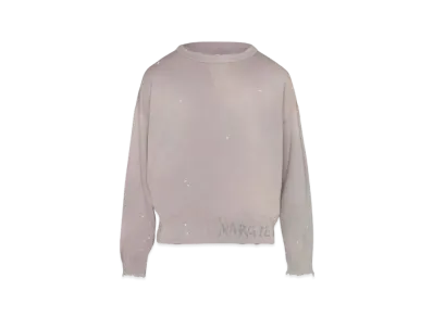 Maison Margiela Handwritten Logo Sweatshirt "Lilac"