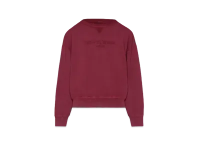 Maison Margiela Reverse Logo Sweatshirt "Bordeaux"