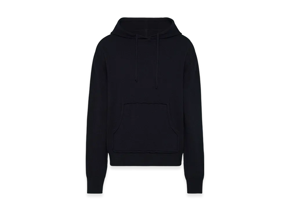 Maison Margiela Men's Decortique Cashmere Hoodie "Navy"