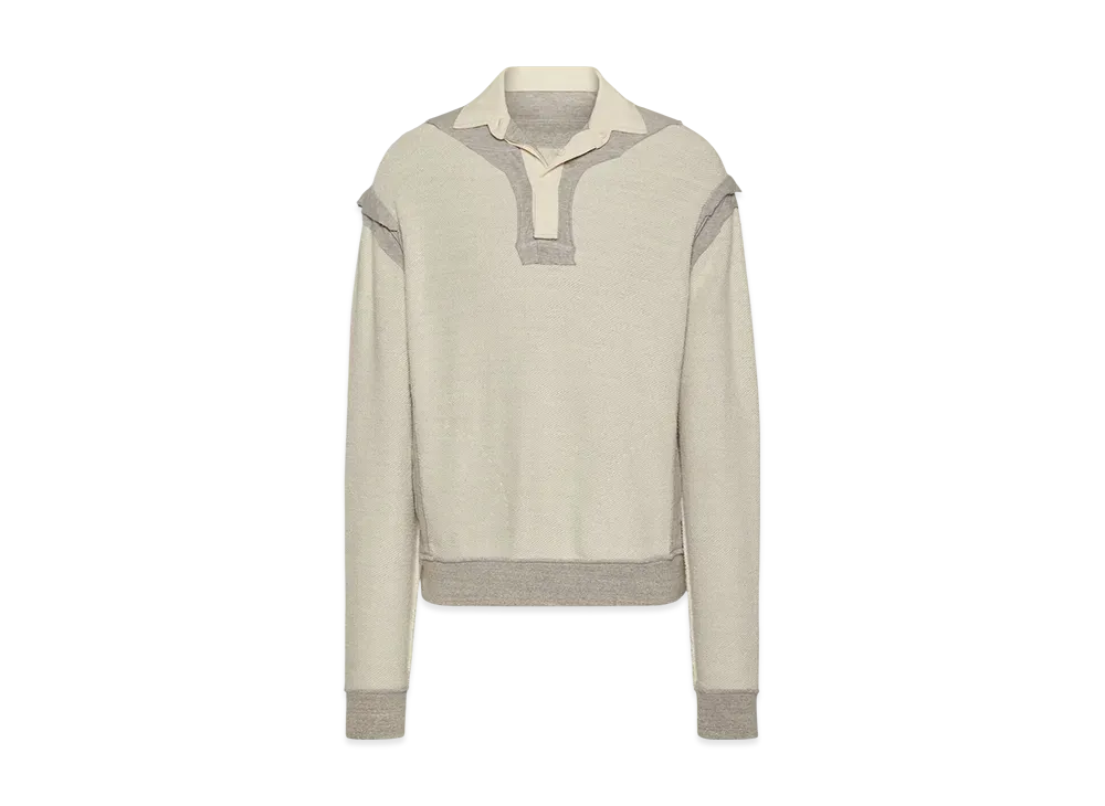 Maison Margiela Men's Decortique Sweatshirt "Melange Gray"