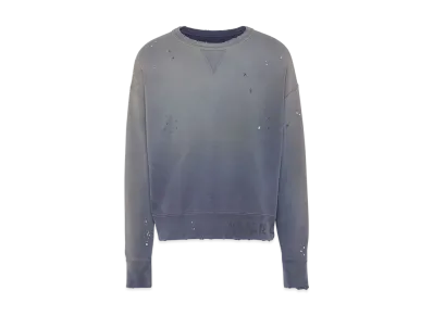Maison Margiela Men's Graffiti Logo Sweatshirt "Vintage Blue"
