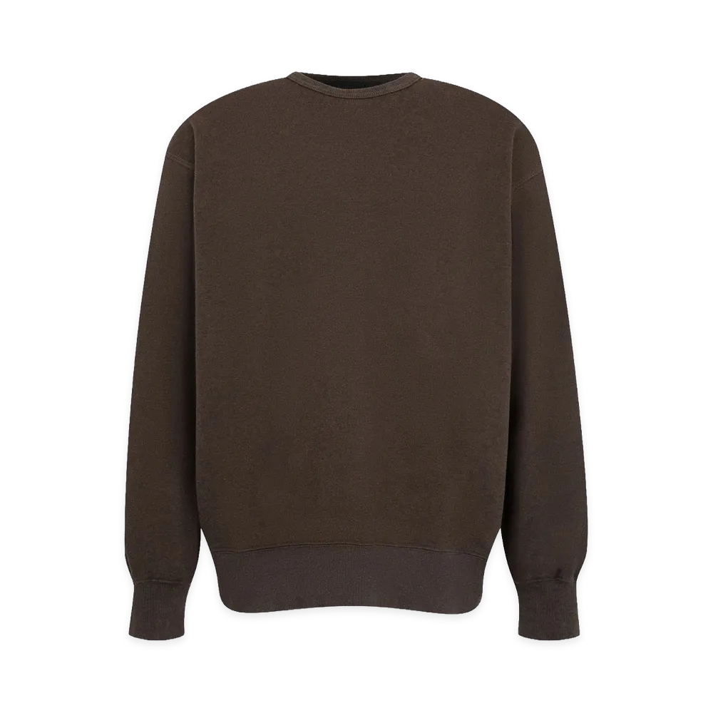Maison Margiela Felpa 4-Stitches Con Inserti "Brown"