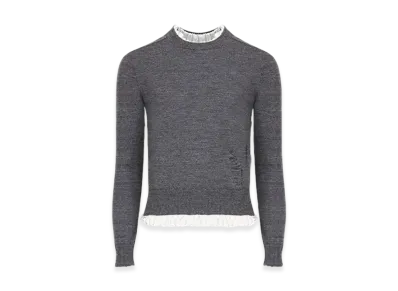 Maison Margiela Knitted Pullover "Grey"