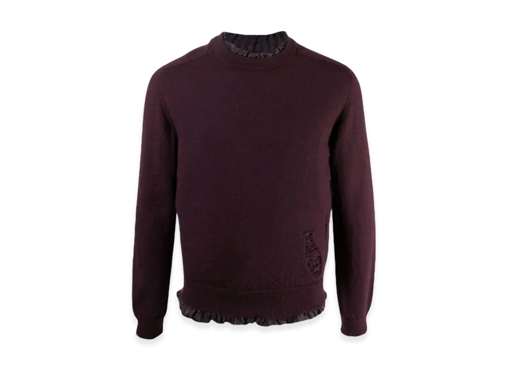 Maison Margiela Pullover Knit "Bordeaux"