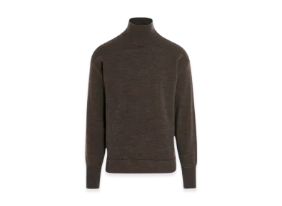 Maison Margiela High-Neck Knit "Brown"
