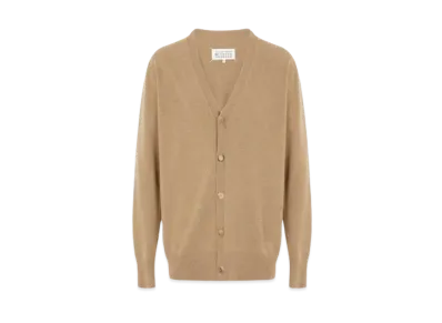 Maison Margiela V-Neck Cardigan "Camel"