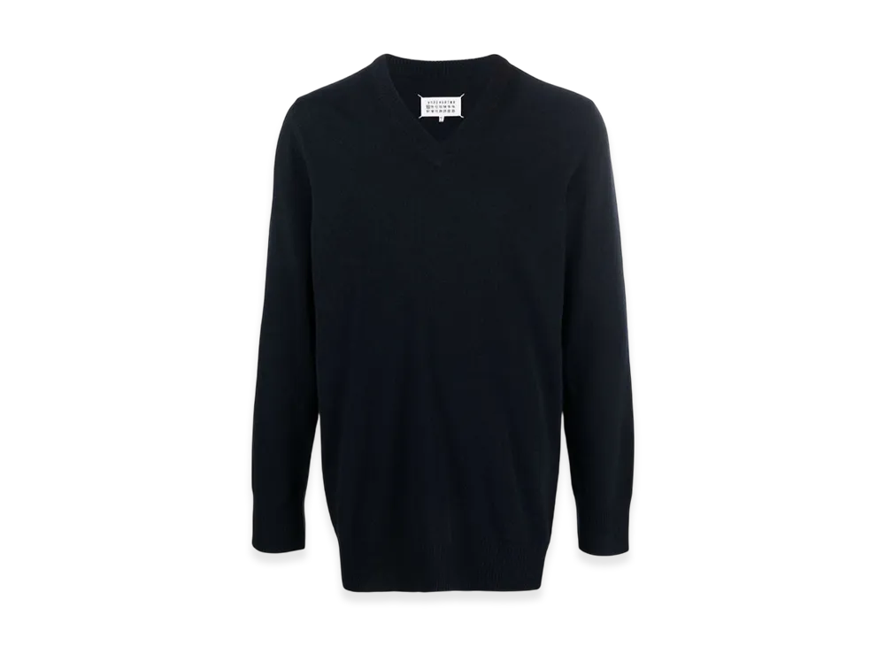 トップス Maison Margiela 21SS Vneck Sweatshirt トップス Maison Margiela 21SS Vneck Sweatshirt Maison