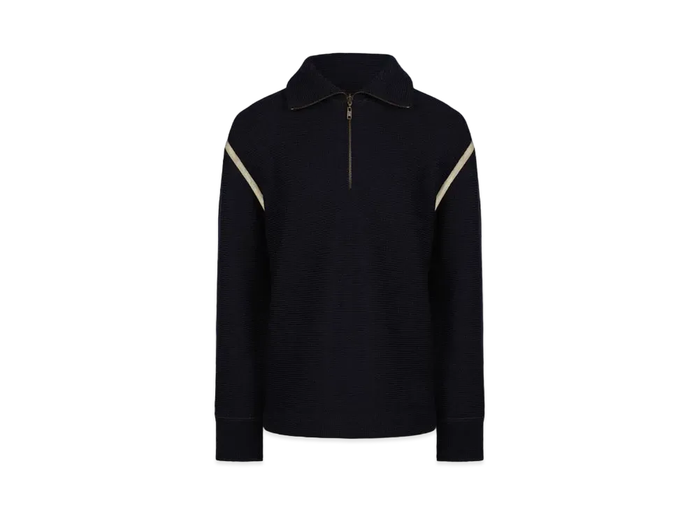 Maison Margiela Men's Elbow Patch Sweater "Navy"