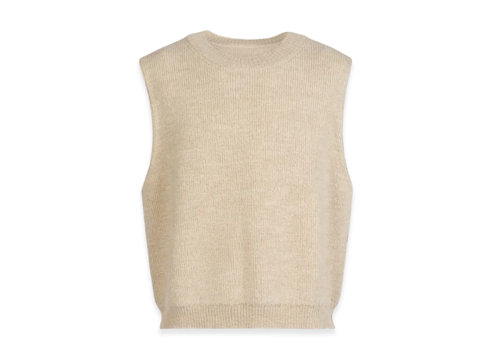 Maison Margiela Alpaca Knit Vest "Bronze"